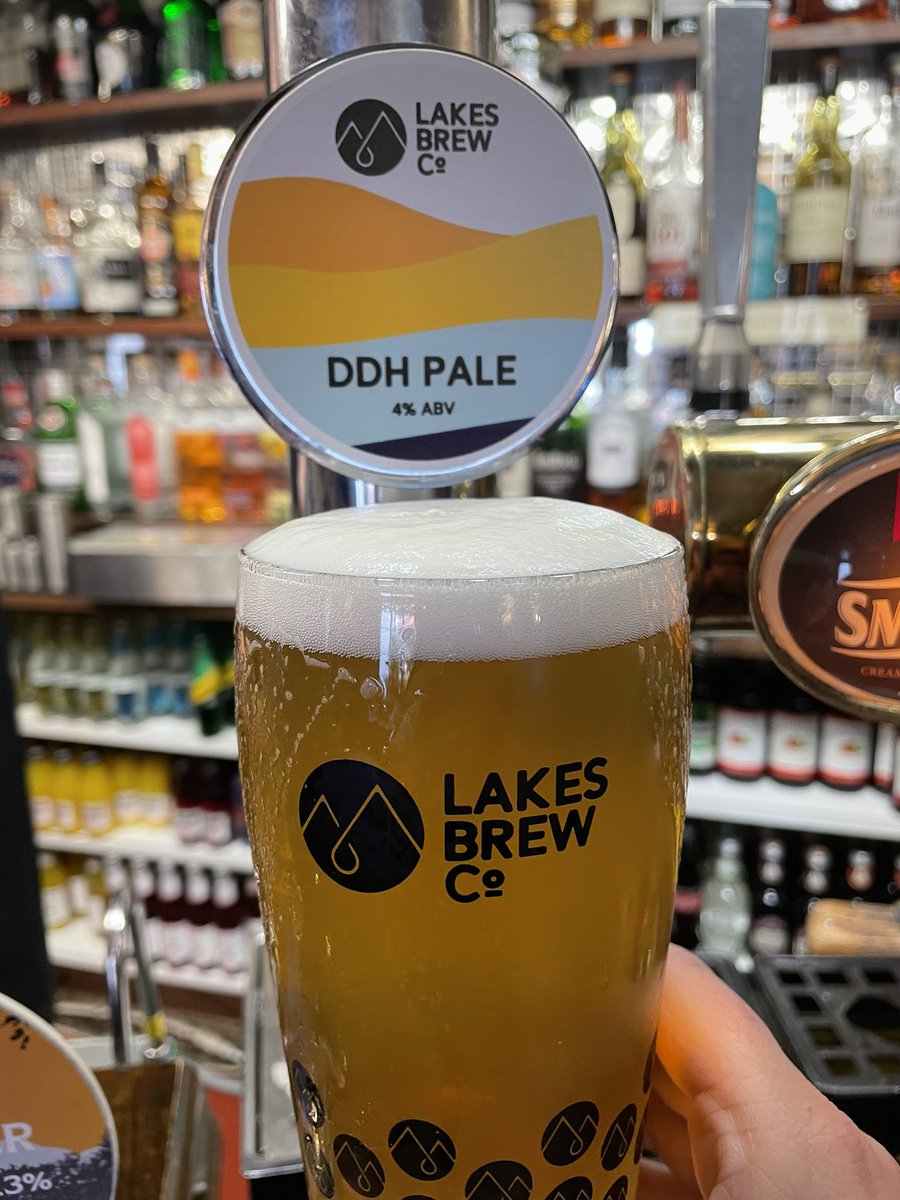 Now serving <a href="/lakesbrewco/">Lakes Brew Co</a> DDH Pale! 🍻