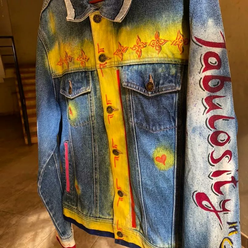 MeDrippy's tweet photo. ‼️‼️‼️‼️Hand painted denim jackets....
💦...look Different look Drippy https://t.co/O30vU6mVY8