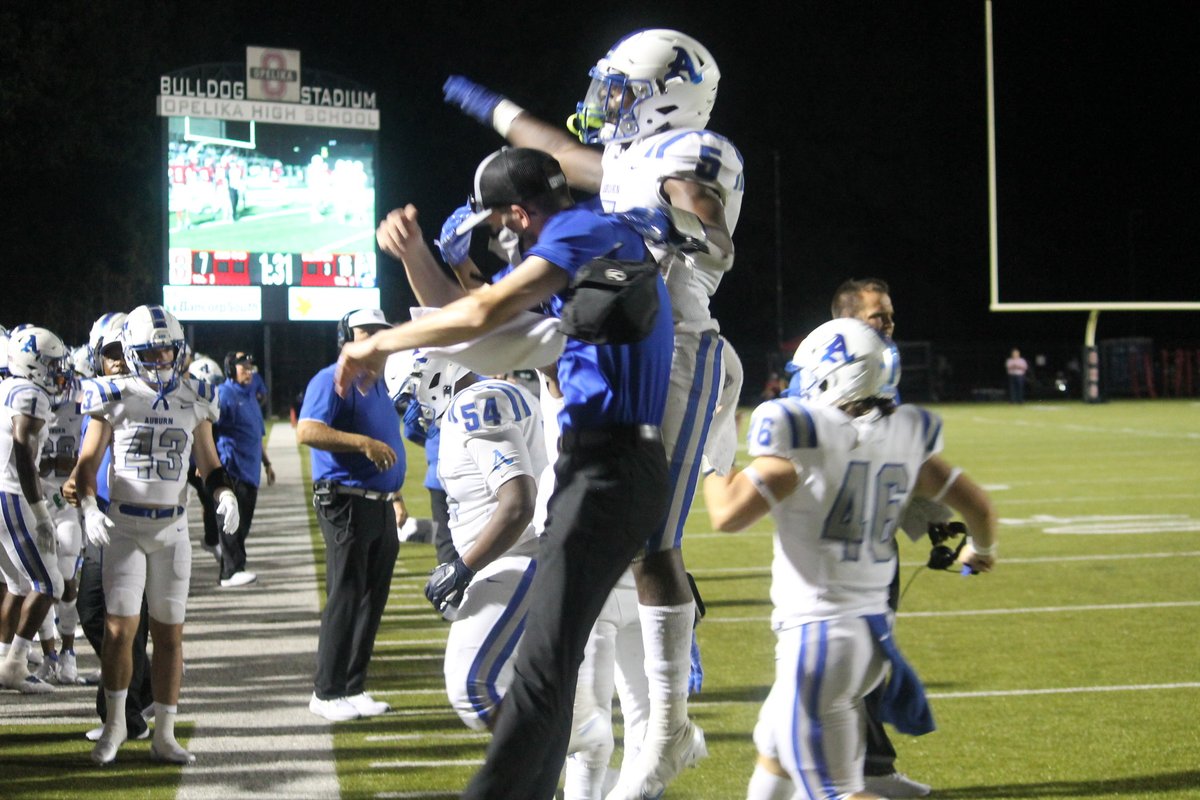 AuburnHighFB's tweet photo. Friday Night Frames. #GamedayRewind
.
.
.
#BlueCollarMentality
All pictures from last night’s win are available on https://t.co/t8Q7Zk4mjk https://t.co/PtV3Lq0dxW