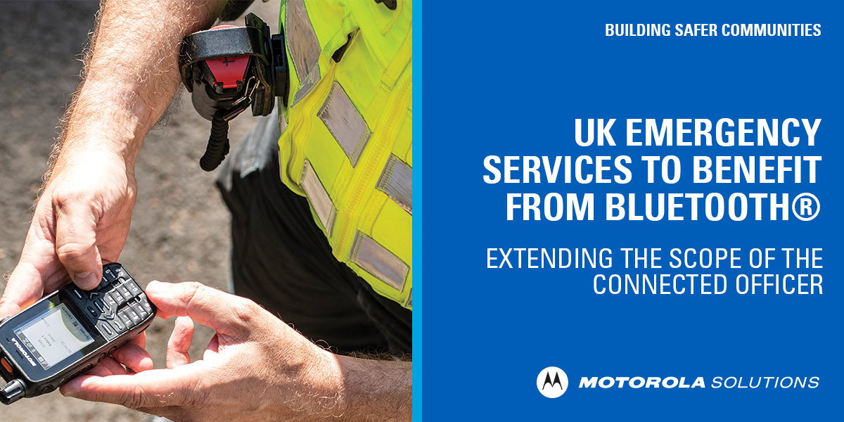 Updated UK regulations on the use of Bluetooth across devices brings new opportunities to incident response teams.  #MotorolaSolutions Fergus Mayne explores the possibilities and how the MXP600 TETRA Radio supports this move: ow.ly/fNUH50G03Le