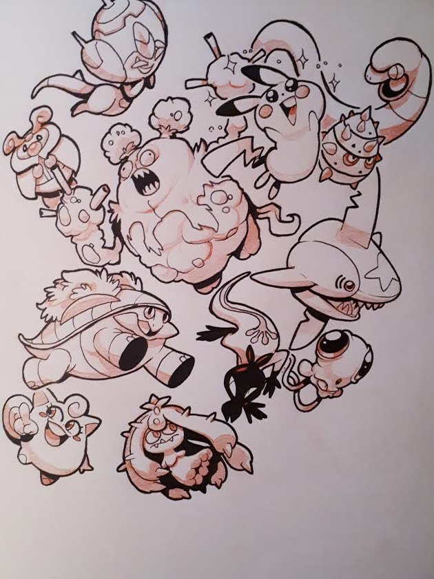 Looking through my old sketchbooks, and some of these pages still slap. 