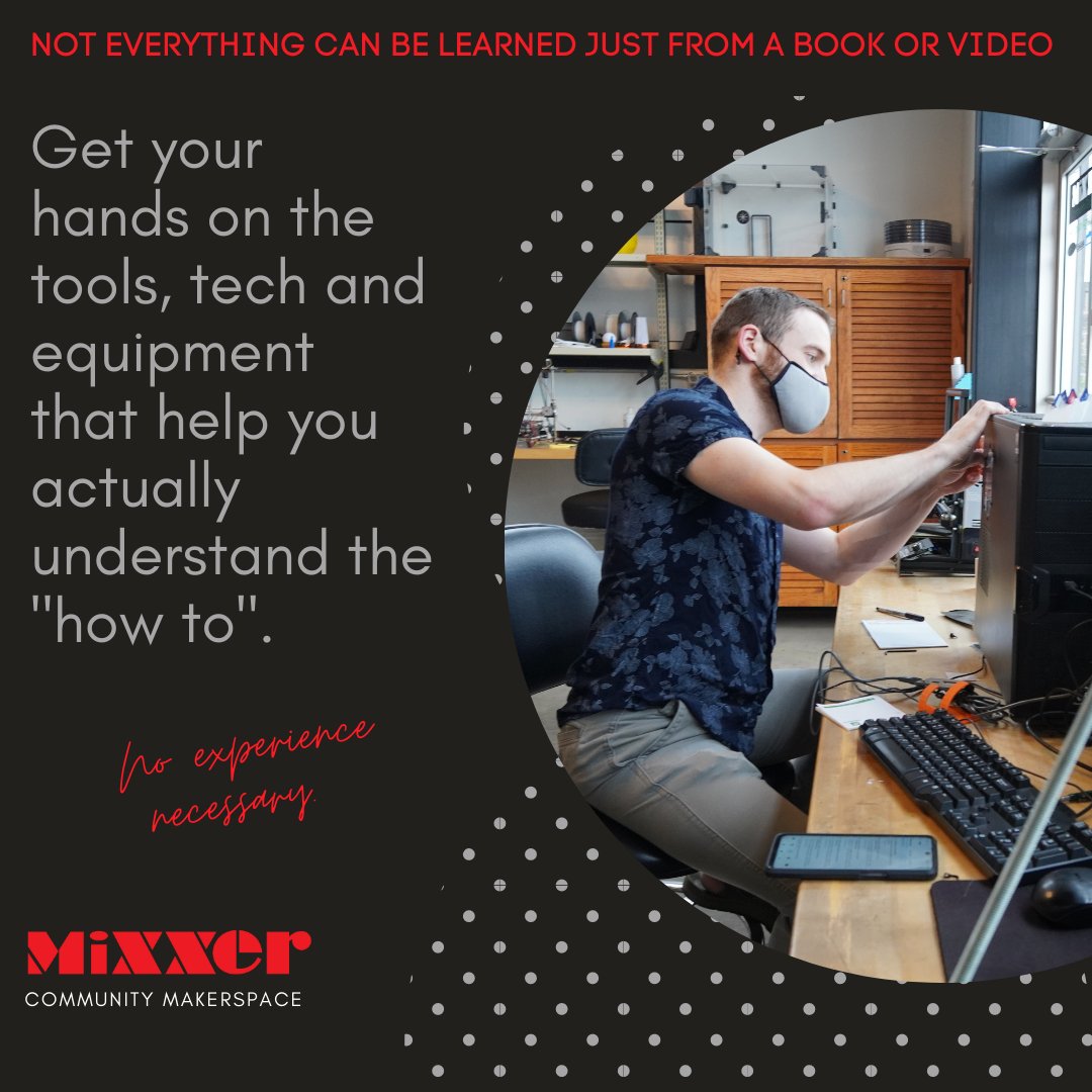 Mixxer Community Makerspace tweet media