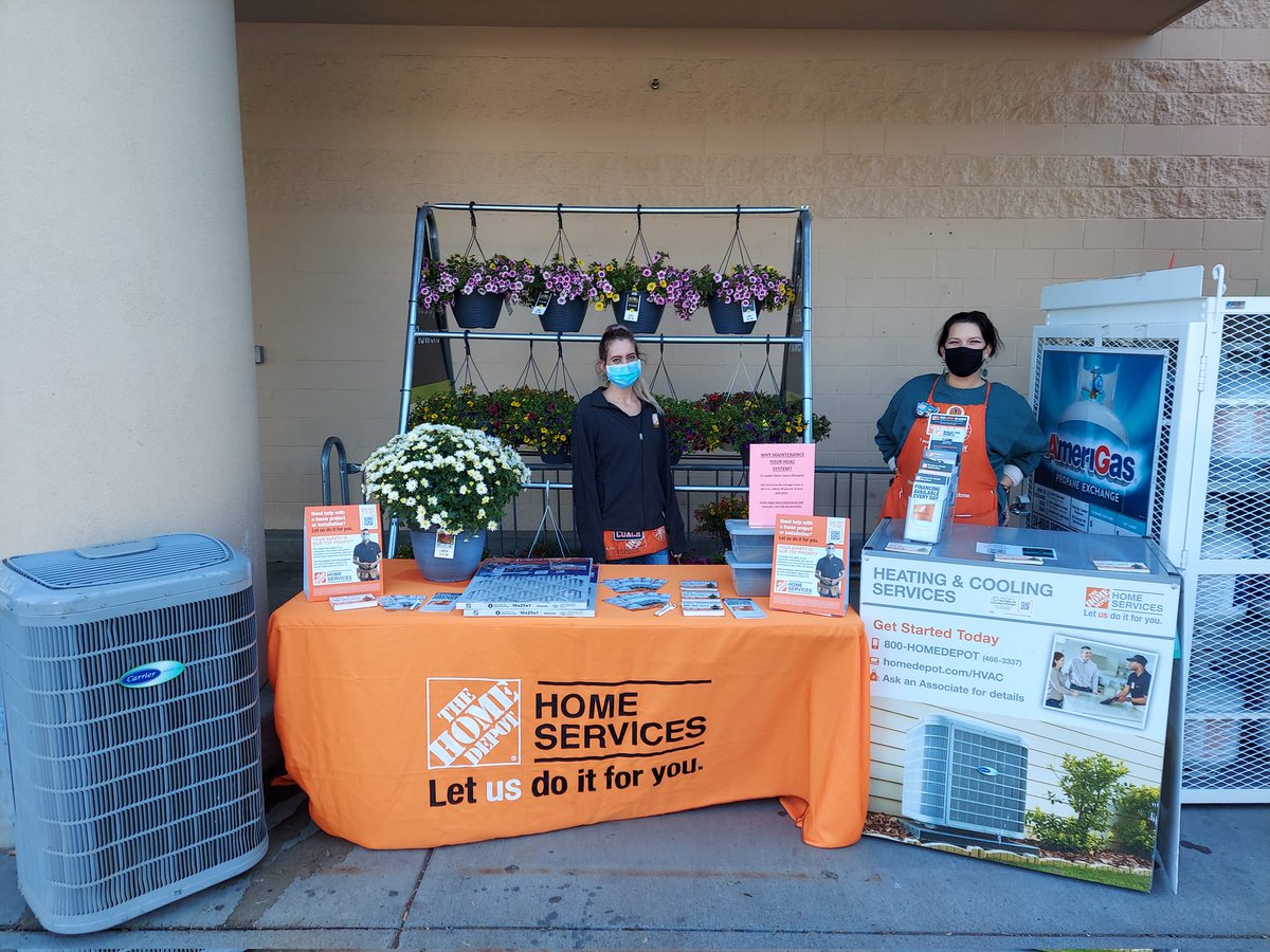 Come to your Clackamas Home Depot for all heating &amp; cooling needs! 😎 we provide maintenance, repair, &amp; installation <a href="/DepotLuke07/">Luke Pfaendler</a> @blkubes <a href="/nesquik49/">Vanessa</a> <a href="/RLM4040/">Robert</a> @hdrharv #4040rocks