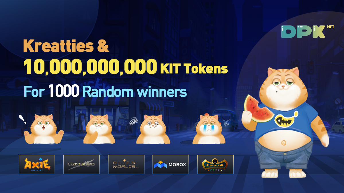 DPWK_kreatties's tweet photo. Get our free Airdrop for players of these five popular blockchain games #AxieInfinity #AlienWorlds #MOBOX #CryptoBlades #Splinterlands 

Start another brilliant journey!
https://t.co/YeCBnioDCS

Airdrop Form:
https://t.co/0xgNi75b70 https://t.co/D6w8dY9uIU