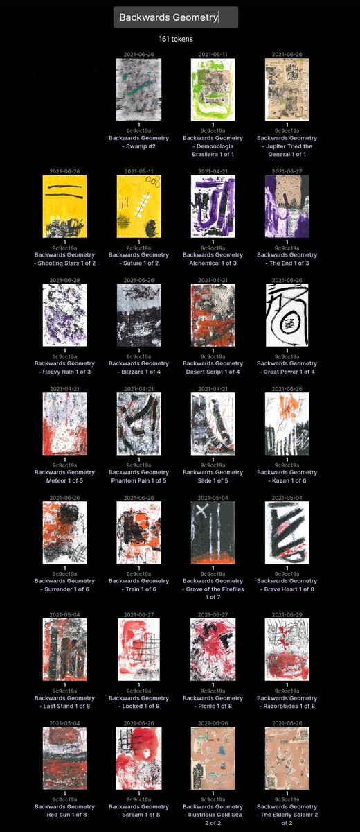 A super super talented artist I have strongly believed in since day 1!!! Any serious Cardano NFT collector should consider having at least some pieces from Michael 😍