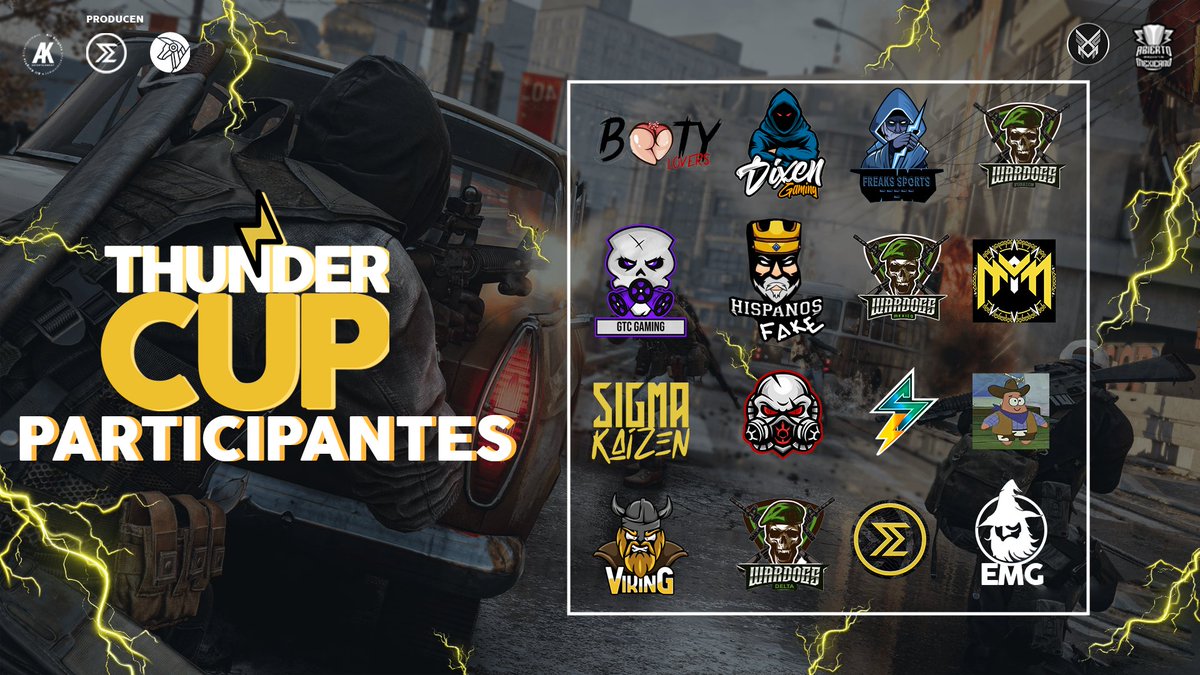 Ya sabemos quienes serán los encargados de traernos toda la acción 🔥

Hoy arranca la #ThunderCup y te aseguramos que no te la vas a querer perder.

🔗 twitch.tv/abierto_esports