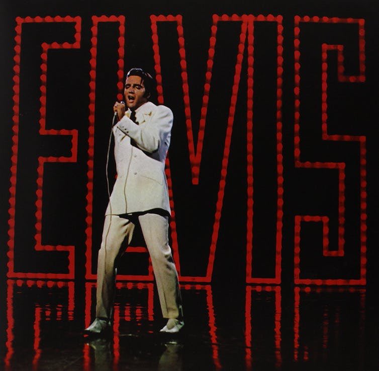 Elvisinadverts's tweet photo. “If I can Dream” is the Elvis song currently used by the Irish Lottery ad campaign. This ad was made to highlight the good chances of winning in the lotto with the slogan 'dreams can come true'. 
Agency: @core_irl 
.
.
#elvis #presley #elvispresley https://t.co/Ixhacn6ia2