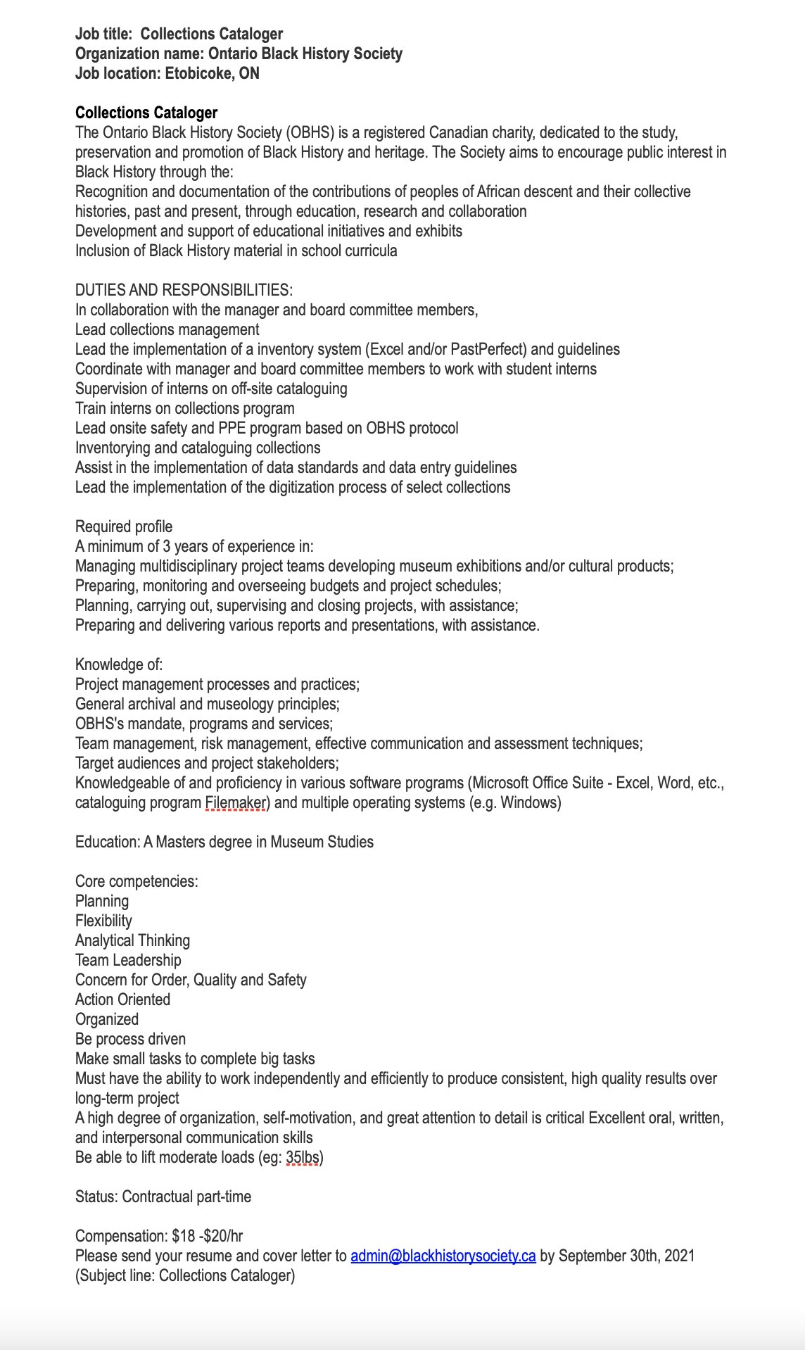 ontario-black-history-society-on-twitter-we-re-hiring-please-review-this-contract-position-and-send-your-resume-and-cover-letter-to-admin-blackhistorysociety-ca-by-september-30th-2021-subject-line-collections-cataloger-https-t-co-4pc1jmhqtn