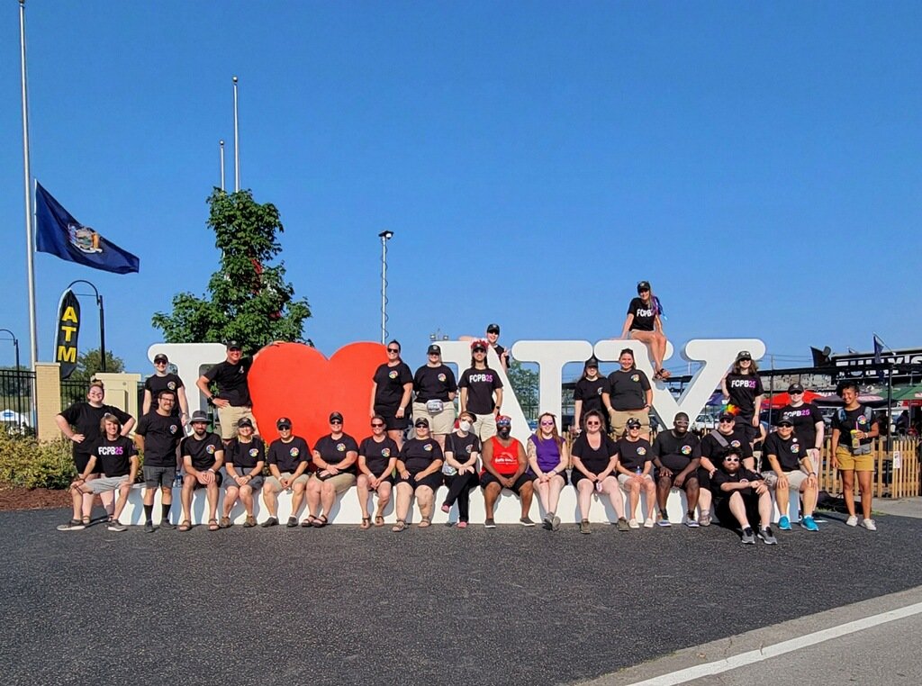 The Flower City Pride Band played at Pride Day <a href="/NYSFair/">New York State Fair</a> yesterday! Thank you to The Great New York State Fair for celebrating diversity, music, and pride with us! Looking forward to next year already! 🏳️‍🌈🎵💜