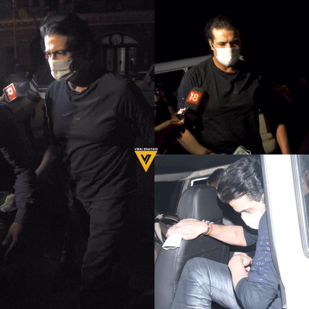 #armaankohli reached NCB headquarters in town.