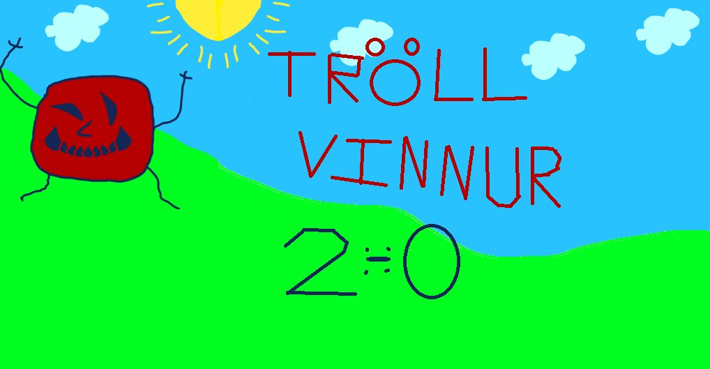 Troll_ow's tweet photo. Unnum fyrsta leik gegn silfur. 

Næsti leikur gegn Atgeirum 👿 https://t.co/5fal0Wy4OP
