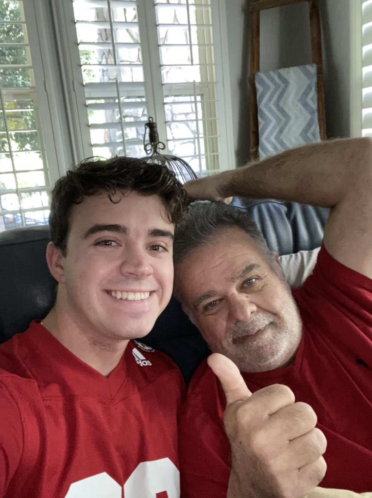 My father and I have been watching <a href="/Huskers/">Nebraska Huskers</a> football games together for as long as I can remember, but today it will take them all because today my father is CANCER FREE!! ❤️🖤