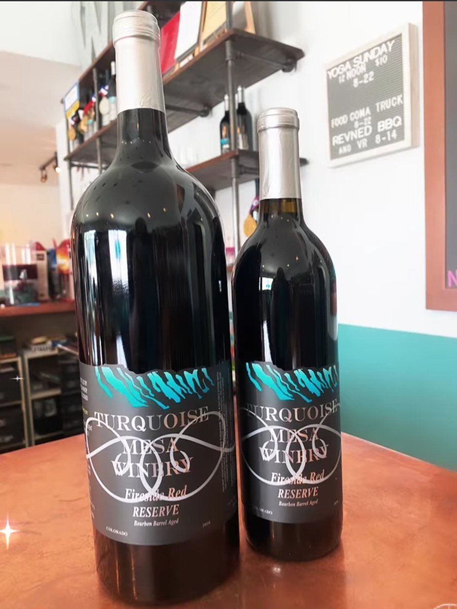 TurquoiseMesa's tweet photo. Today (Saturday) is National Red Wine Day!  We can help you celebrate. We’re open Saturday and Sunday 1-6. https://t.co/K0LD5P6koq