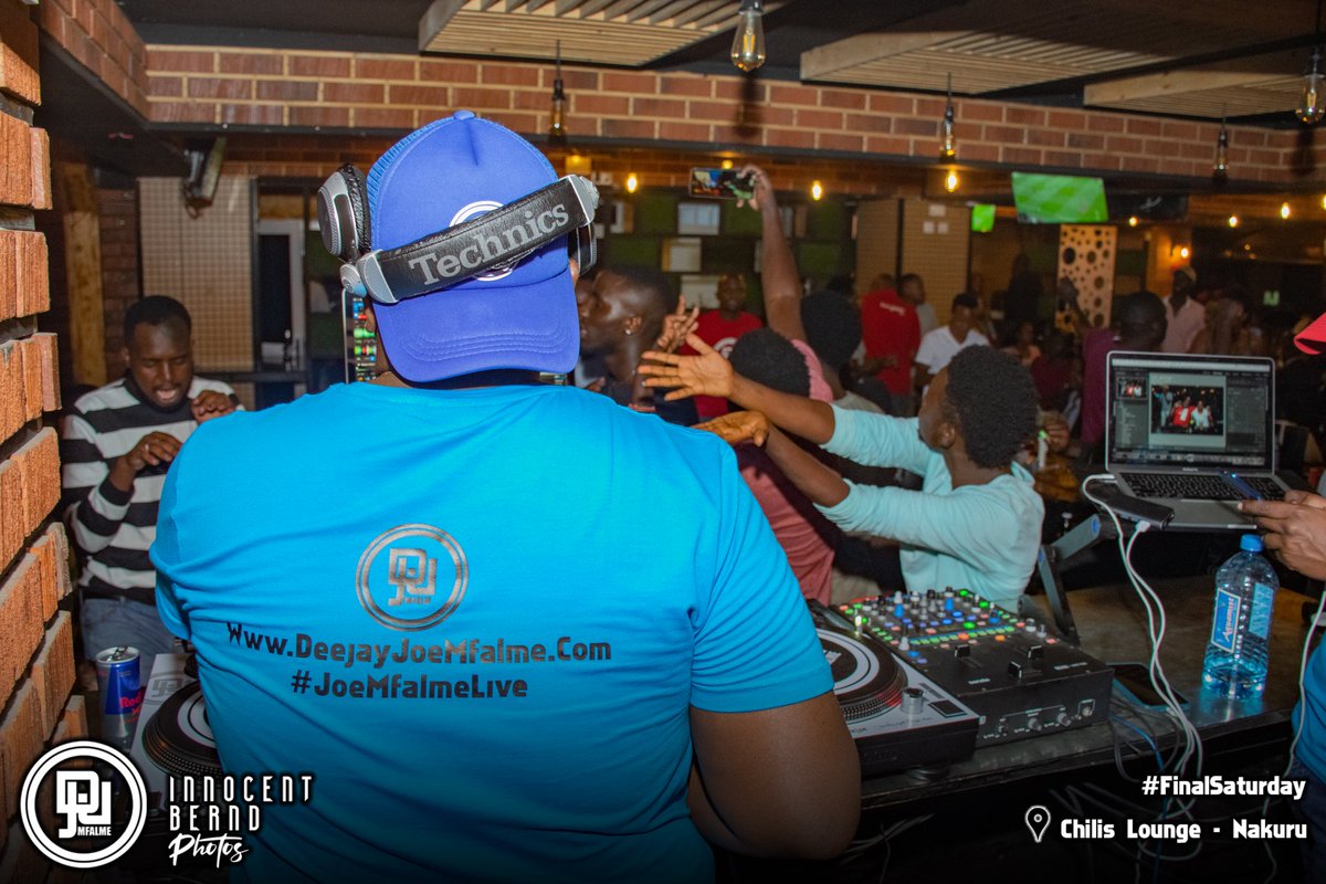DjJoeMfalme's tweet photo. I’m in Nakuru Leo for #FinalSaturday @chilis_ke• #JoeMfalmeLive Experience • I AM THE PARTY • 📸 @Innocent_Bernd https://t.co/fOFmtdUGb9