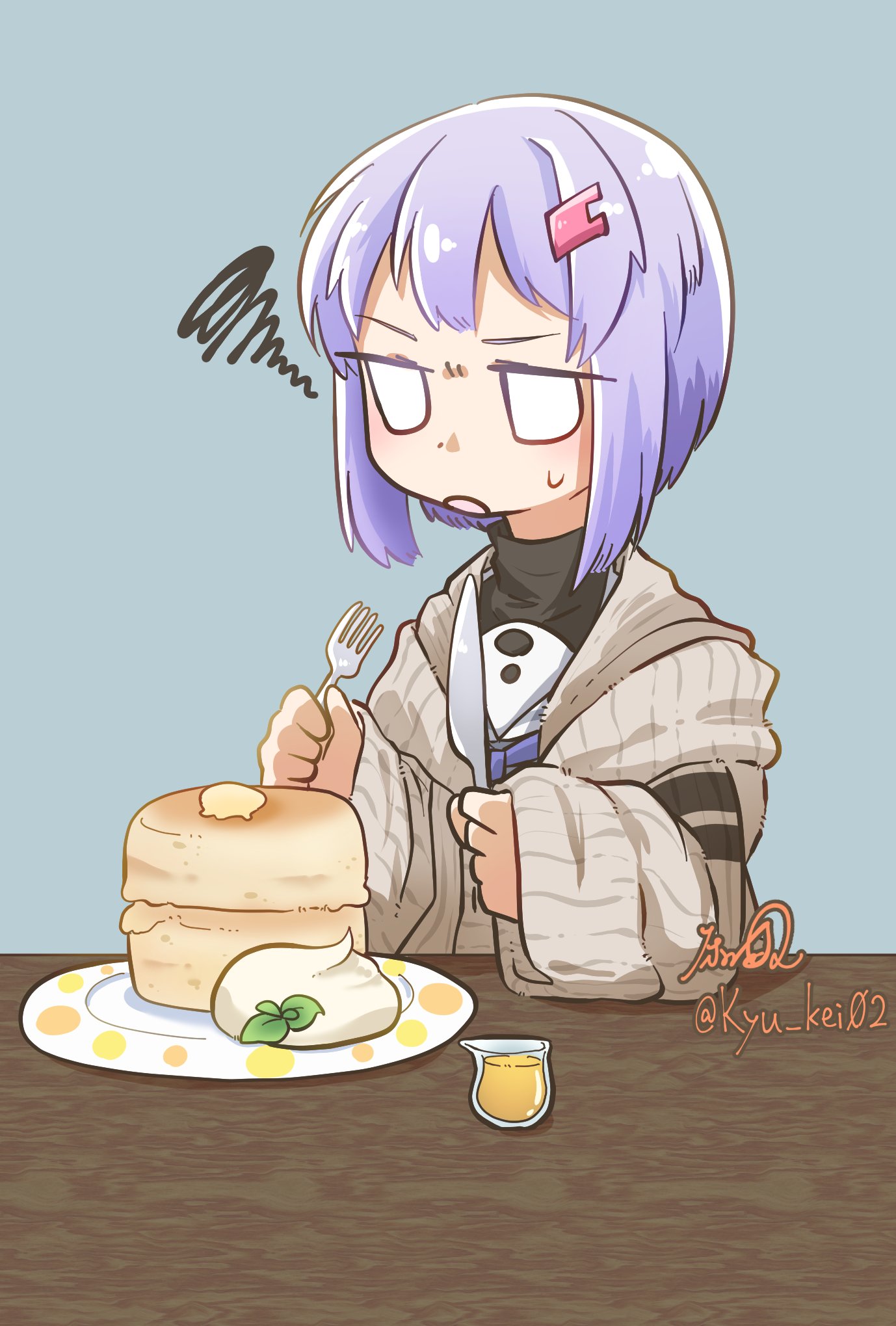 床の間q Skeb募集中 外食もしたことない箱入り娘で育った大人ぶった雫ゆかりちゃんをこっそり連れ出してふわふわパンケーキのお店に行きたい 雫ゆかり こんな子供が食べるような食べ物 喜ぶわけないじゃないですか まぁまぁ とりあえず食べてみなよ