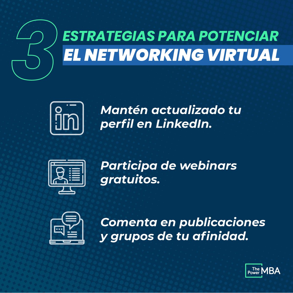 CeVaDe's tweet photo. 3 Maneras de Potenciar el #NetworkingVirtual.
📍 #Infografia #RedesSociales #Networking
➡ https://t.co/6gduIEWBMJ
Atte. #CesarVallejodelaTorre https://t.co/do5qhVHxX6