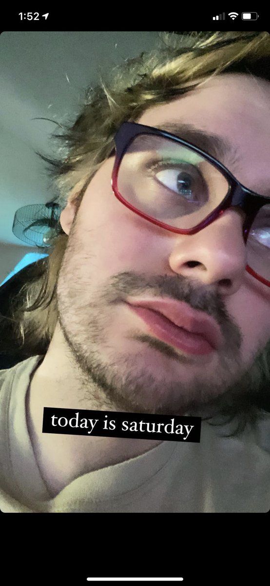 valntynebby's tweet photo. Yes Michael, today is Saturday https://t.co/BdCtAPZbXi