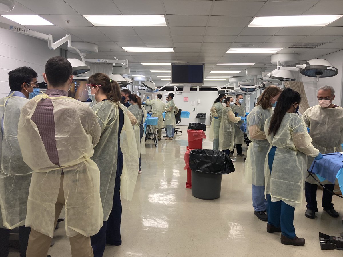 ChahalPrabhleen's tweet photo. Just finished hands-on course for FYF from @CleClinicMD (unable to go to ASGE FYF) @CWRU_GI #OhioState๐๐ผto @drdalbir @RobertoSimonsMD @amitbhattMD @Mo_Abousaleh @SiddikiGI #ShafferMok #AshleyFaulx for dedicating their time . ๐๐ผ@EricHyduk #BSCI for grant & support for this event. https://t.co/MHy2iRE9UC