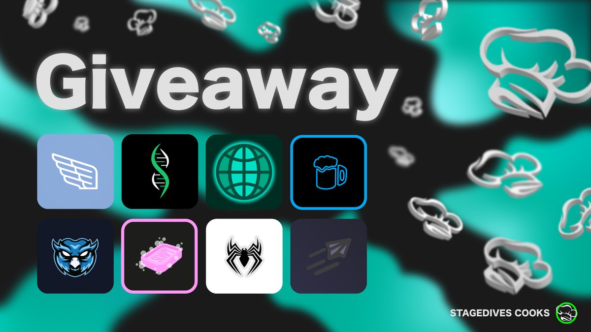 🎉Birthday Giveaway🎉

1x <a href="/HelixScripts/">HelixScripts</a>
1x <a href="/hermesscripts/">Hermes Scripts</a>
1x <a href="/BlizzAIO/">BlizzAIO</a>
1x @Hunter_AIO
1x <a href="/SoapySolutions/">SoapySolutions</a>
1x @VenomScripts
1x <a href="/TakeoffAIO/">Takeoff</a>
2x <a href="/AlmanScripts/">AlmanScripts</a>
3x <a href="/stagedivescooks/">StageDivesCooks</a> free months

-Like 
-Follow all accounts
-Retweet &amp; Tag 2 Friends

multiple entrys allowed

ends in 72h