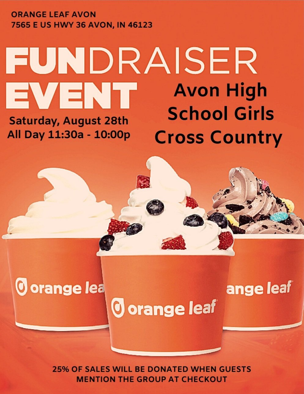Avon Fundraiser Information