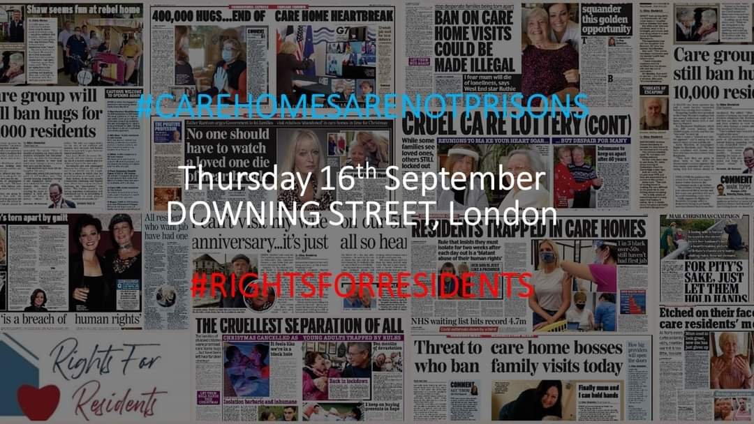 @susie_dent Please can i get a retweet? Care home residents are still being denied their freedom @rightsforresid2 #16september
