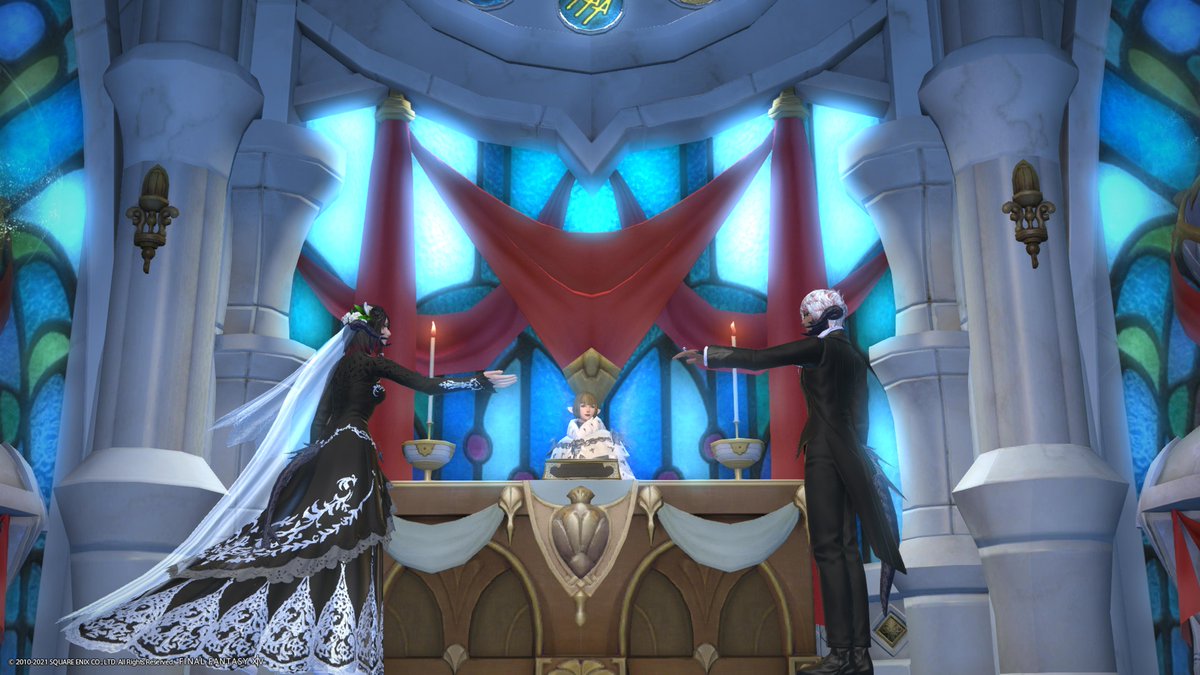 _HISO's tweet image. ガブさんとタウフェルくんのエタバン(1/2)
仲良くしたり喧嘩したり、泣いたり笑ったり。紆余曲折を経て二人の絆はここまできたのかなと思うと感慨深いっすね。うちよそ万歳！
#FF14