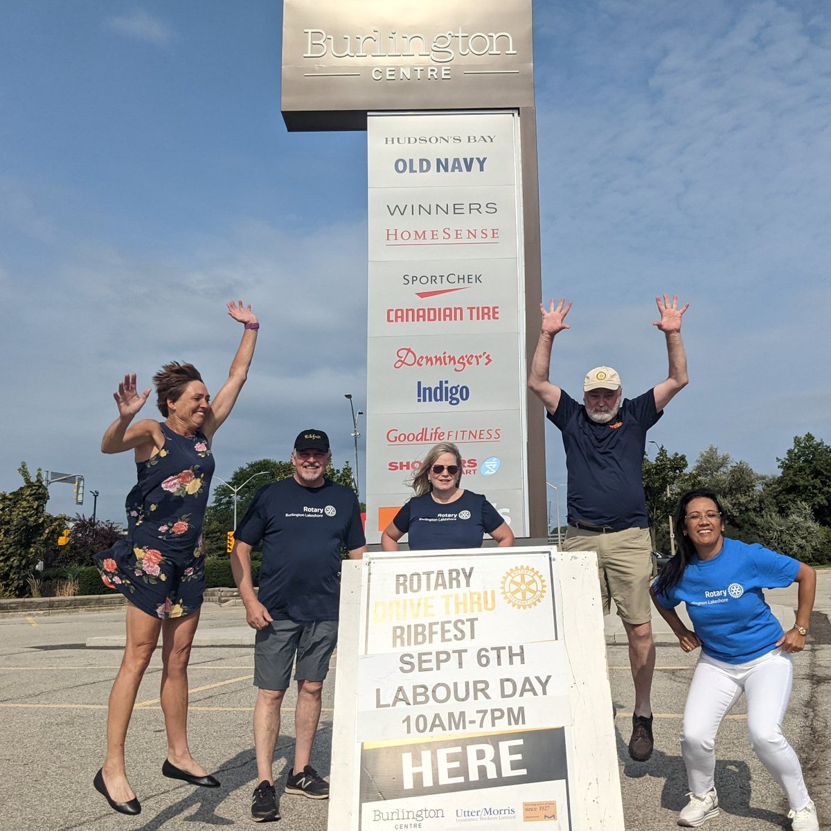 We're so thrilled to be hosting Labour Day #Ribfest Drive-thru that we're jumping for joy!

Can't wait to see you at <a href="/BurlingtonCntr/">Burlington Centre</a> where the fun begins at 10am #LabourDay Monday.

All proceeds support local charities.
<a href="/RotaryBurlOnLS/">Rotary Burlington Lakeshore</a>
canadaslargestribfest.com/rotary-drive-t…