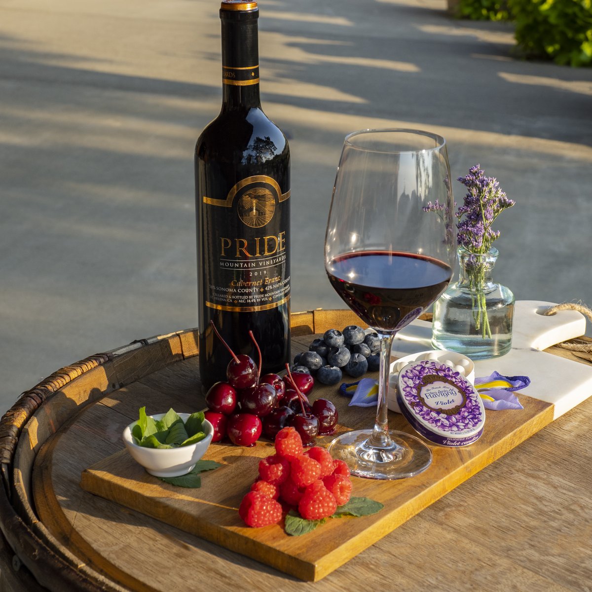 pridewines's tweet photo. What better way to celebrate National Red Wine Day than with our newest release of Merlot and Cabernet Franc? Cheers! 
#newrelease #cabernetfranc2019 #merlot2019 #nationalredwineday #visualtastingnotes #pridewines #oneranchtwocounties https://t.co/3qcvE8T4fZ
