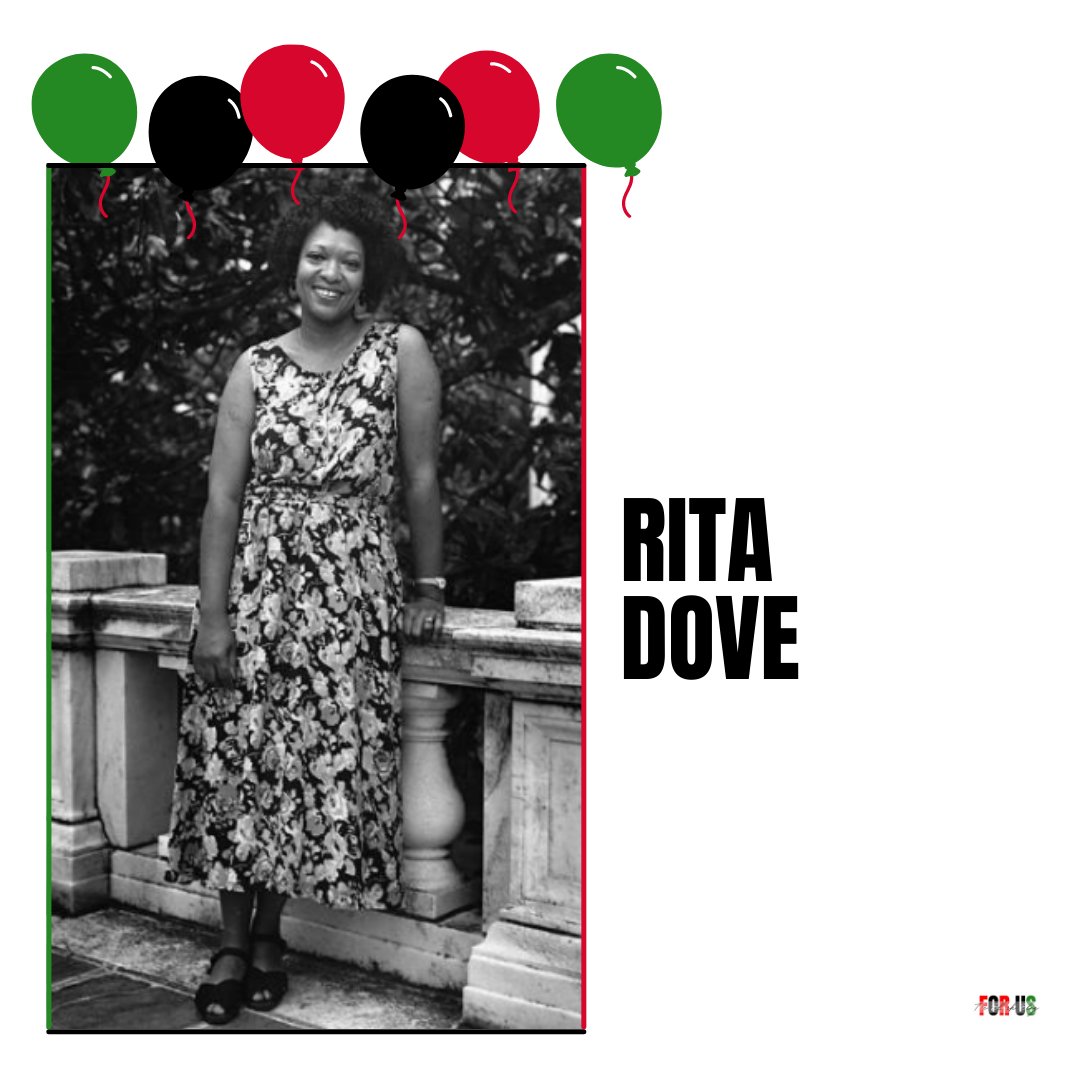 Join us in wishing Happy Birthday to Rita Dove 
