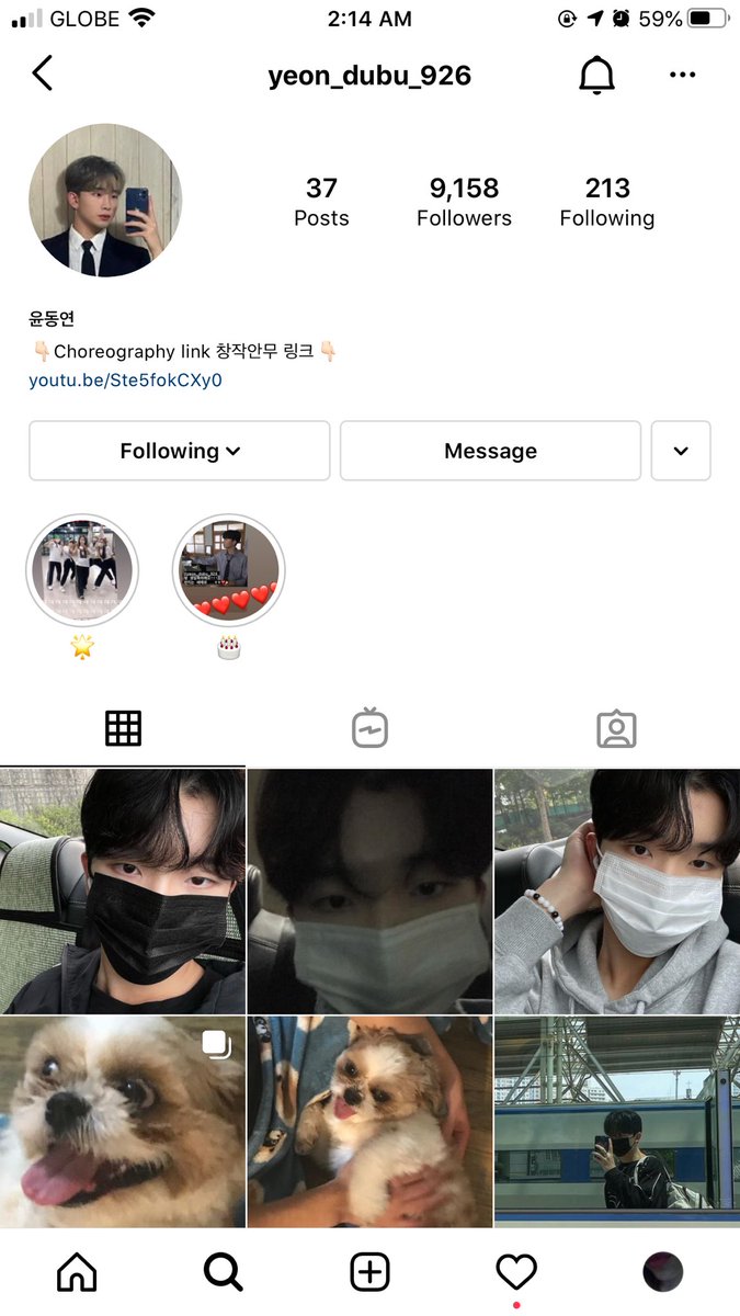 ForYoonDongYeon's tweet photo. Our dubu has now 9k followers on IG after JYP eliminated him. Lol

Youn Dongyeon is STILL OUR IDOL
#YounDongyeonDeservesBetter
#YouDidWellYounDongyeon
#IdolYounDongyeon
#MahalKitaYounDongyeon
#YouDidGreatDongyeon https://t.co/GmK3nb6K01