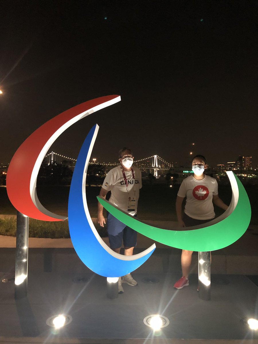 canadabadminton's tweet photo. Look who arrived at the 2020 Tokyo Paralympic Games! 👏🏻🏸🇨🇦

Did you know that Olivia Meier is the first ever badminton athlete to represent Canada at the Paralympic Games?! Let’s wish her luck as she takes the court in only a few days! 

#paralympics #tokyo2020 #parabadminton https://t.co/gJHjXUL3y3