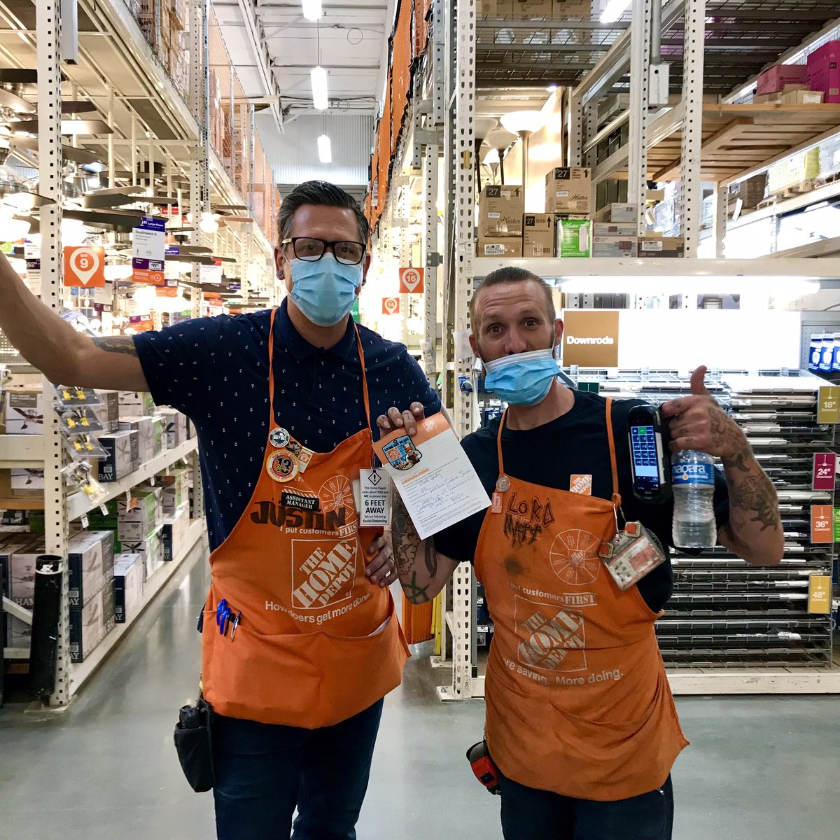 During this difficult time we have to wear many hats. Matt wears about 10. Thank you for everything you do!!!