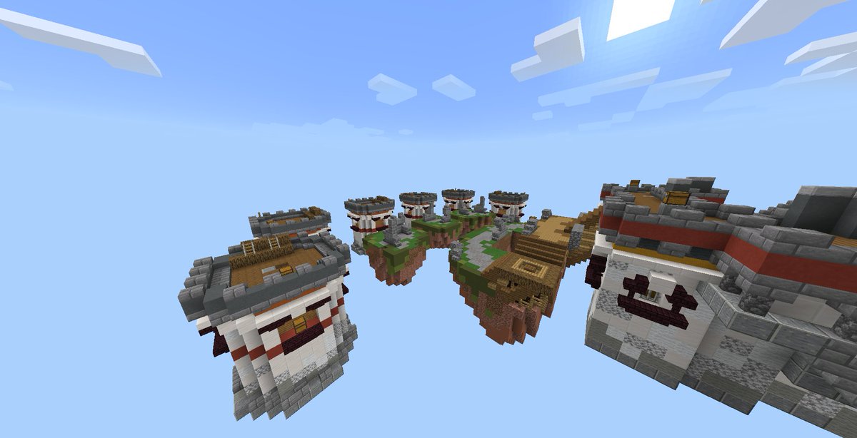 OlcanoMC's tweet image. ¡Nuevos mapas para Skywars Solos!🤩