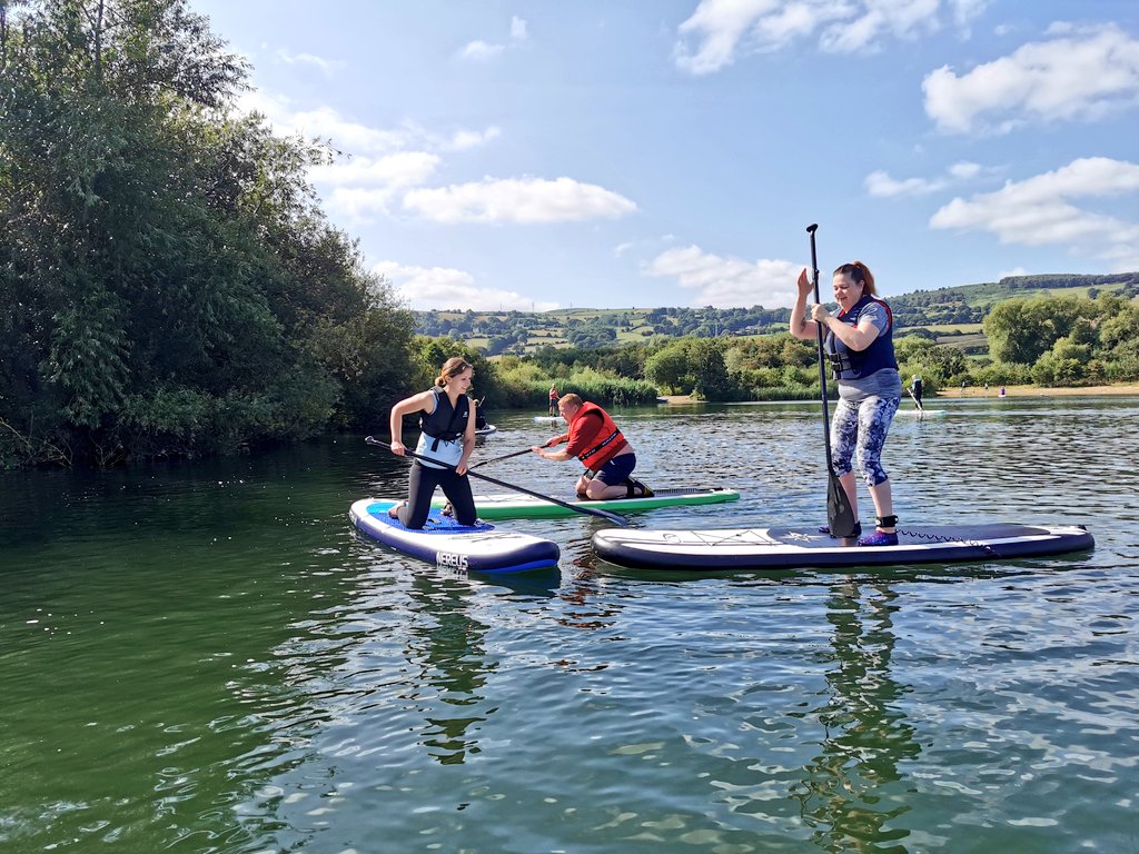welshphotoguy's tweet photo. Another absolutely stunning day down the lake in @ParkinthePast #Hope today. Such a great mix of people down, so happy to be able to teach a hobby that I love and introduce #SUP to people just discovering the sport. 😁😊👍 https://t.co/cNxFrVNxQA