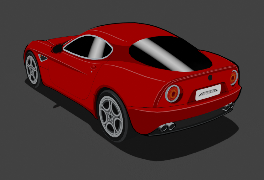 2007 Alfa Romeo 8C for <a href="/AutostradaRBLX/">AUTOSTRADA</a> 

#RobloxDev