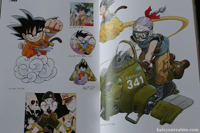 Akira Toriyama isn't simple just an amazing artist/illustrator; he's also an outstanding designer - costumes, characters, creatures, gadgets; and boy don't even get me started on his vehicles - 