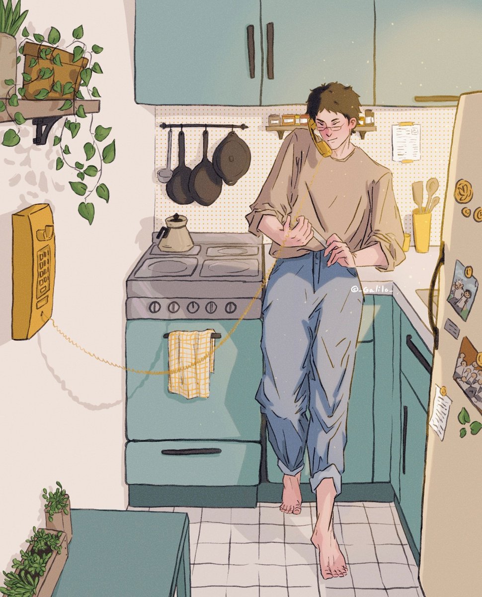_Galilo_'s tweet photo. Akaashi just checking up on Bo ✨ 
[ Time lapse on my IG > @/_galilo_ ]

#Haikyuu #haikyuufanart #haikyuuakashi #akaashikeiji #Akaashi #bokutokoutarou #BokuAka https://t.co/7AGcz5HqLL