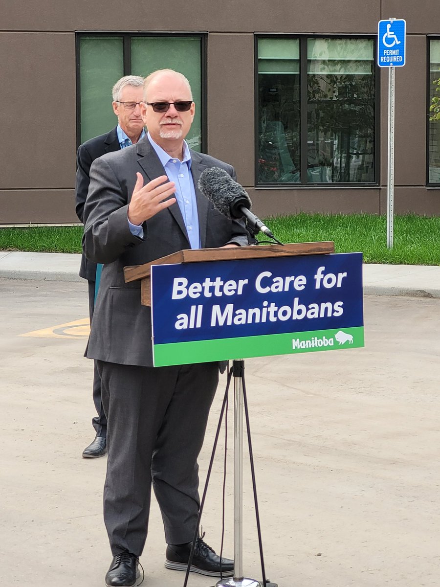 TylerK78's tweet photo. Yesterday @mingoertzen @AudreyGordonMB and @BlainePedersen brought greetings and toured the new addition to Boyne Lodge. Thank you for sharing in showcasing this exciting addition to senior care in our region. Thank you to everyone who made this possible. https://t.co/RTH3wTLfLi
