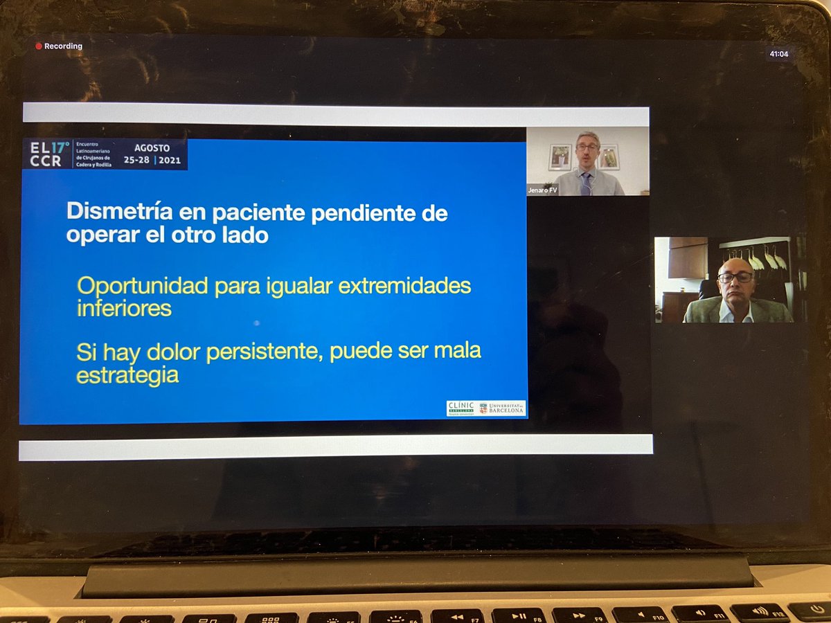 JenaroFV_MD's tweet photo. Hoy he participado en el 17° Encuentro Latinoamericano de Cirujanos de Cadera y Rodilla - #ELCCR - para hablar de qué hacer en dismetría sintomática en pacientes operados de prótesis de cadera. ¡Muy agradecido por la invitación y enhorabuena por el Congreso! @SCCOTCOLOMBIA https://t.co/6DG8n8Zj5P