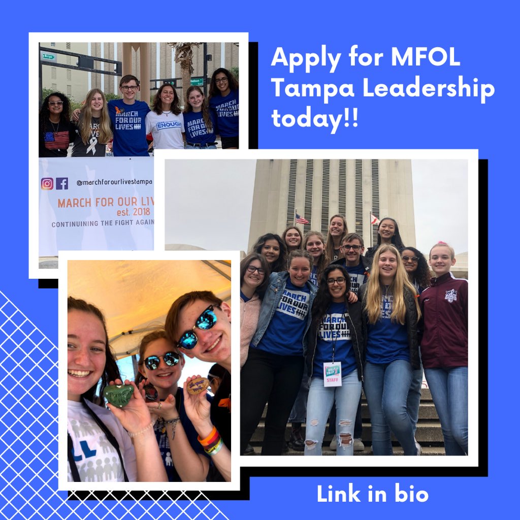 Do you want to join the MFOL Tampa leadership team for the 2021-2022 school year? Apply now! docs.google.com/forms/d/e/1FAI…