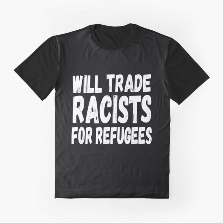 ConstantineDes4's tweet photo. will trade racists for refugees

More than 60 pruducts in redbubble
#refugees #refugeeswelcome #refugee #covid #humanrights #migrants #syria #immigration #withrefugees #migration #refugeestories #children #asylumseekers #humanity #coronavirus #immigrants

 https://t.co/jZYimLQZAg https://t.co/bbUDi2EejT