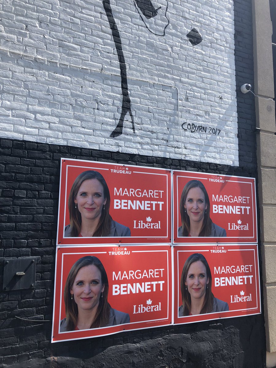 In #HamOnt today supporting Margaret Bennett for Hamilton Centre! <a href="/Bennett_HamCent/">Margaret Bennett</a>