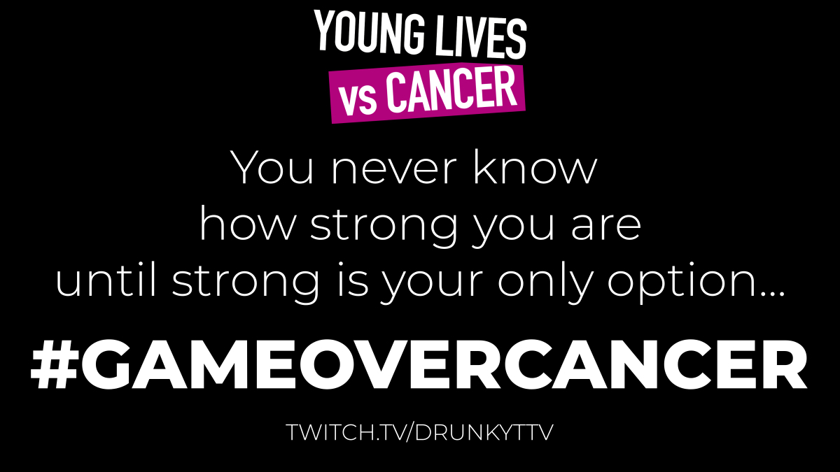 ncjBoop's tweet image. #GAMEOVERCANCER