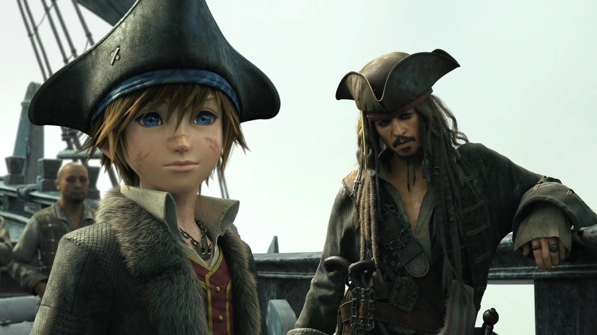 TheLegendsOfGam's tweet photo. Acabo de revisitar el mundo de piratas del caribe 3 en kingdom hearts 3 y es el mejor mundo disney que ha habido en la saga. Hablando en serio, es el mundo que mas significado da sobre la amistad, las perdidas y lo que conlleva seguir adelante que es la trama principal de la saga https://t.co/LVxEd74HOR