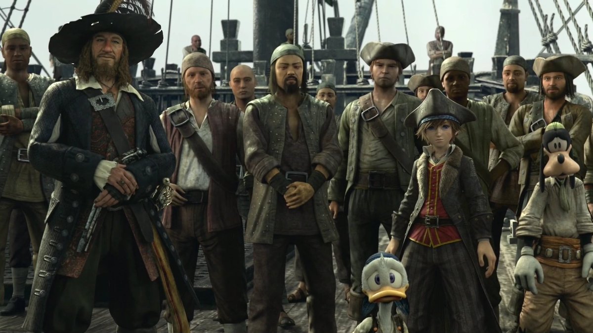 Acabo de revisitar el mundo de piratas del caribe 3 en kingdom hearts 3 y es el mejor mundo disney que ha habido en la saga. Hablando en serio, es el mundo que mas significado da sobre la amistad, las perdidas y lo que conlleva seguir adelante que es la trama principal de la saga