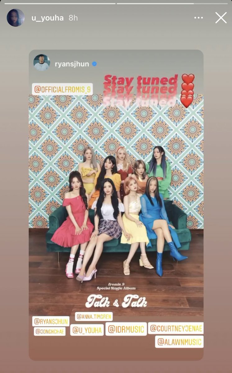 DID YOUHA COMPOSE OR PRODUCE A SONG FOR FROMIS_9 😭