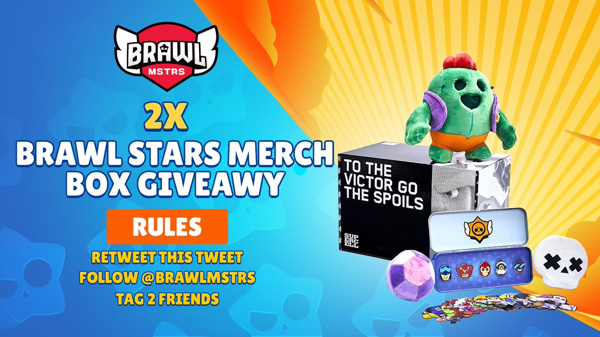 We're giving away two Merch Boxes to celebrate the new Brawl Stars Season!

Enter by following the steps below:
🔁 Retweet this tweet
➡ Follow <a href="/BrawlMSTRS/">BrawlMSTRS</a>
🤝 Tag 2 friends

Winners will be picked on September 4th, good luck!