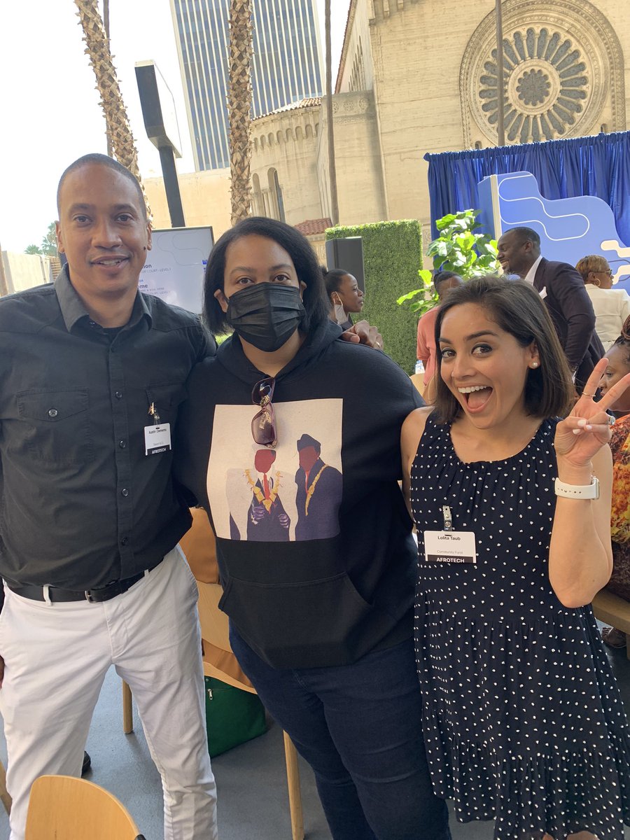 lolitataub's tweet image. 🔥Seeing friends changing the narrative in VC IRL feels so good. If you&apos;re not following @AustinLAC (@SlausonAndCo) @ArlanWasHere (@backstage_cap) yet, go do it! #afrotech2021
