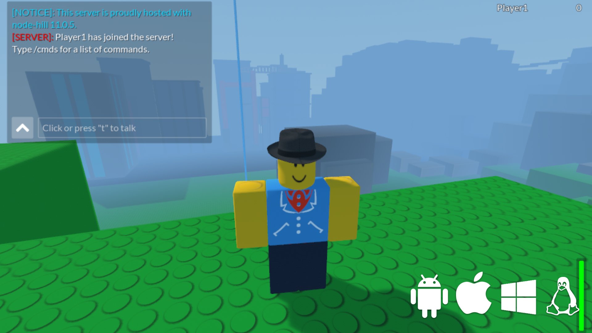 This game like ROBLOX (brick-hill) was able to create a plugin that  connects the game onto Minecraft server. This was done using NodeJS. :  r/Minecraft