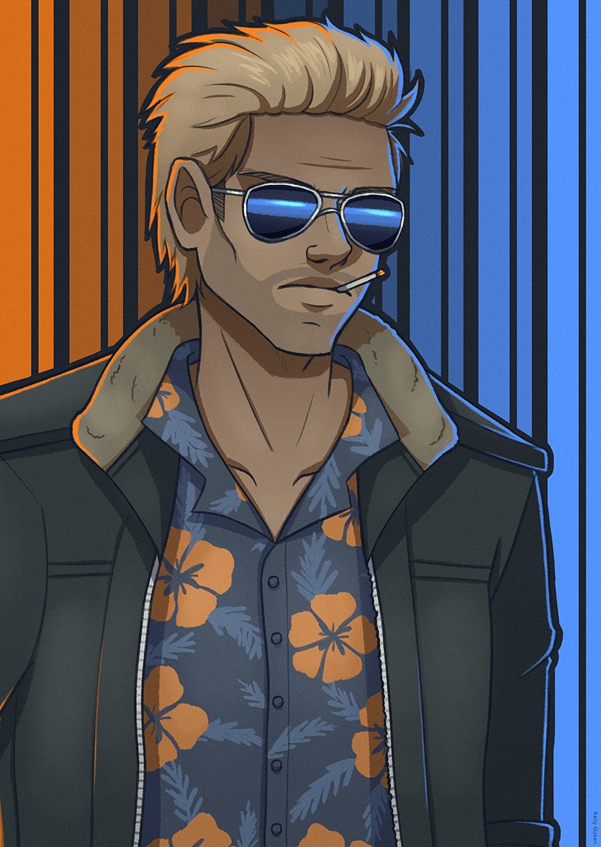Dapper_Draws's tweet photo. "Maverick" - Piece made for my other half for a Cyberpunk RP~.

#cyberpunk #rp #roleplay #oc #originalcharacter #detective #art #drawing #illustration #digitalart #digitaldrawing #digitalillustration https://t.co/CHQdcBgwTa